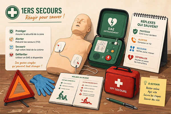 Premiers secours pour moniteurs auto-école