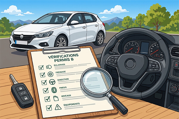 Vérifications du permis B pour moniteurs auto-école